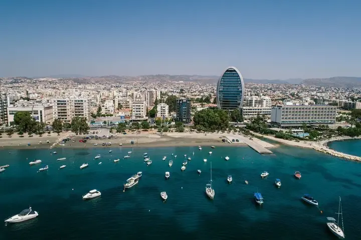 The Oval business centre beside the Limassol seafront