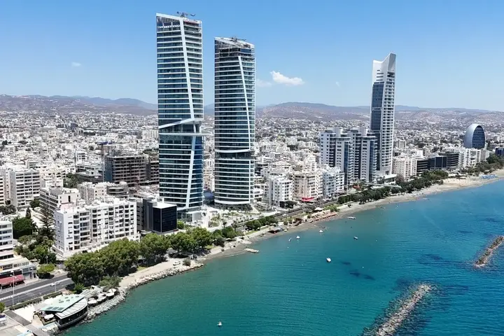 Trilogy Limassol Seafront Towers on the Mediterranean coast